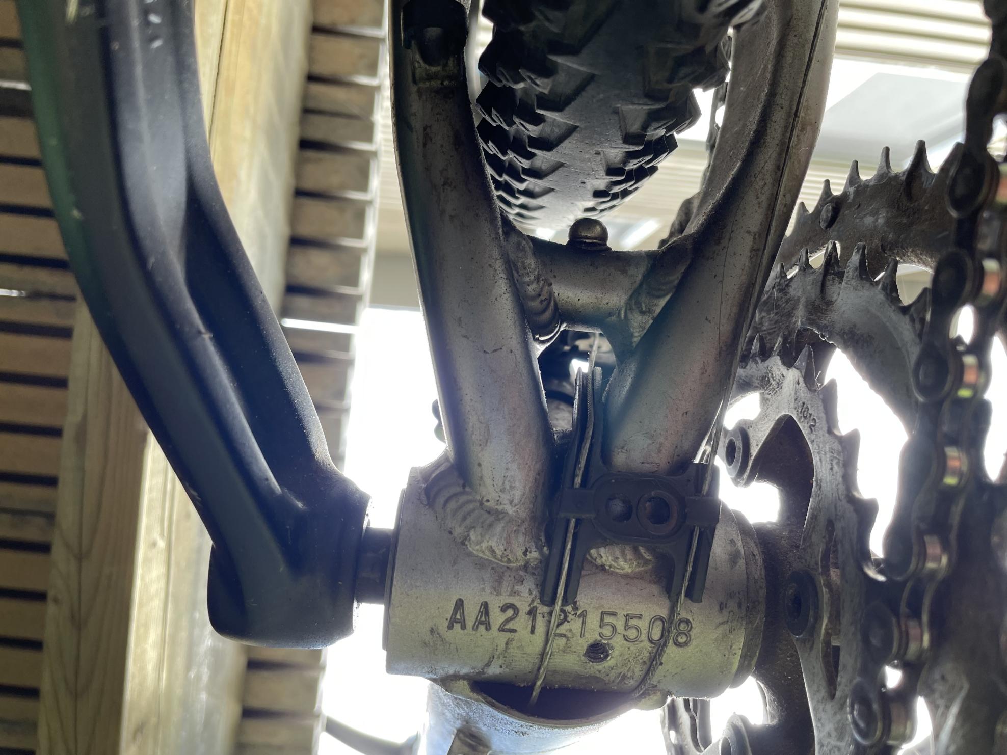 2017 Norco Bikes XFR Double Butted X6 w/CS Disc and Flip Silver, gray or bare metal