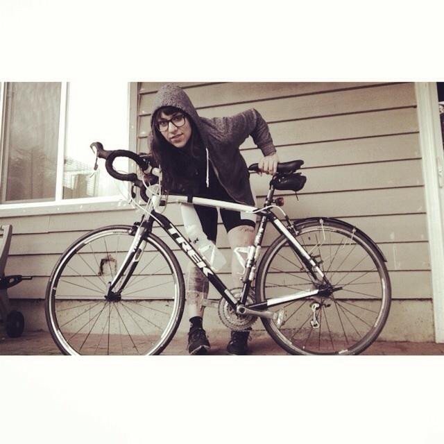 Trek Domane 2.0 (Compact)  Black and White