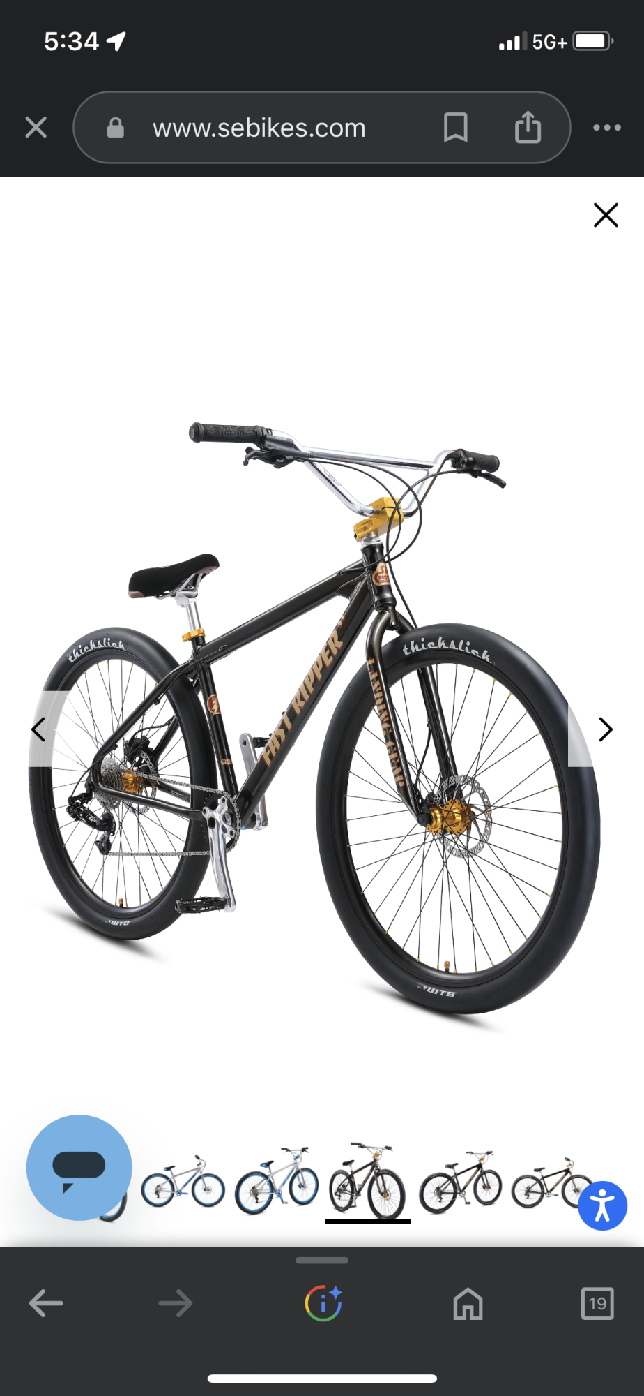 2021 SE Bikes Fast Ripper Black