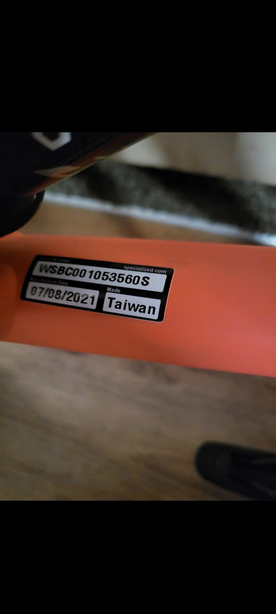 2021 Specialized Stumpjumper Orange