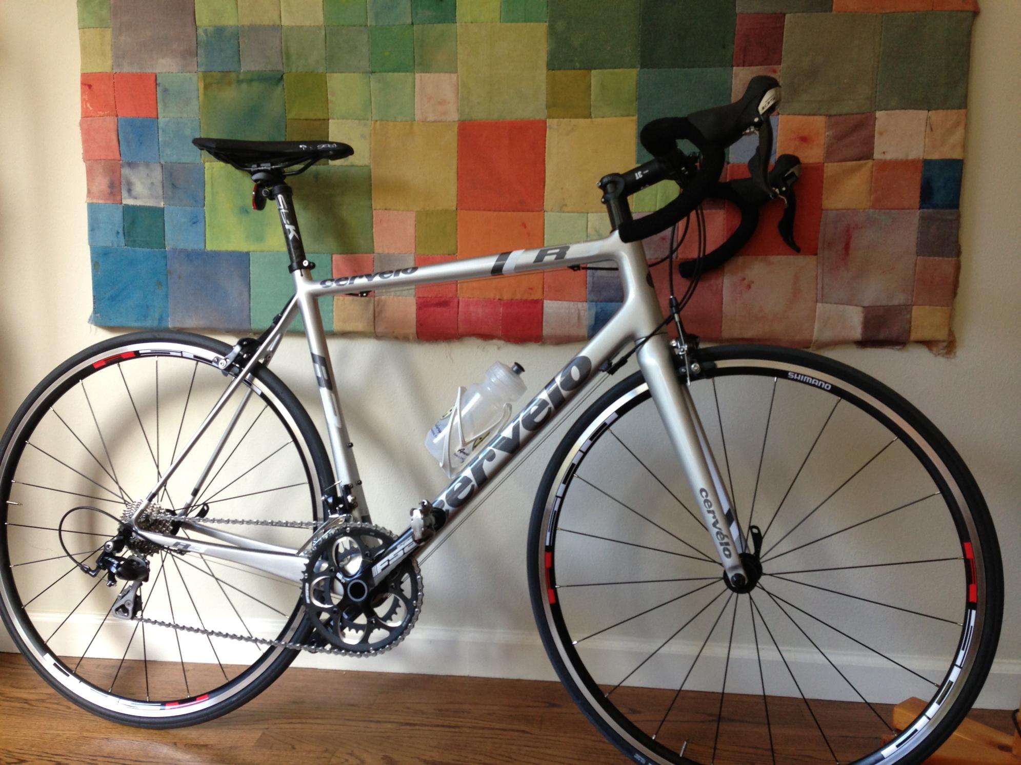2013 Cervélo R3 Silver or Gray