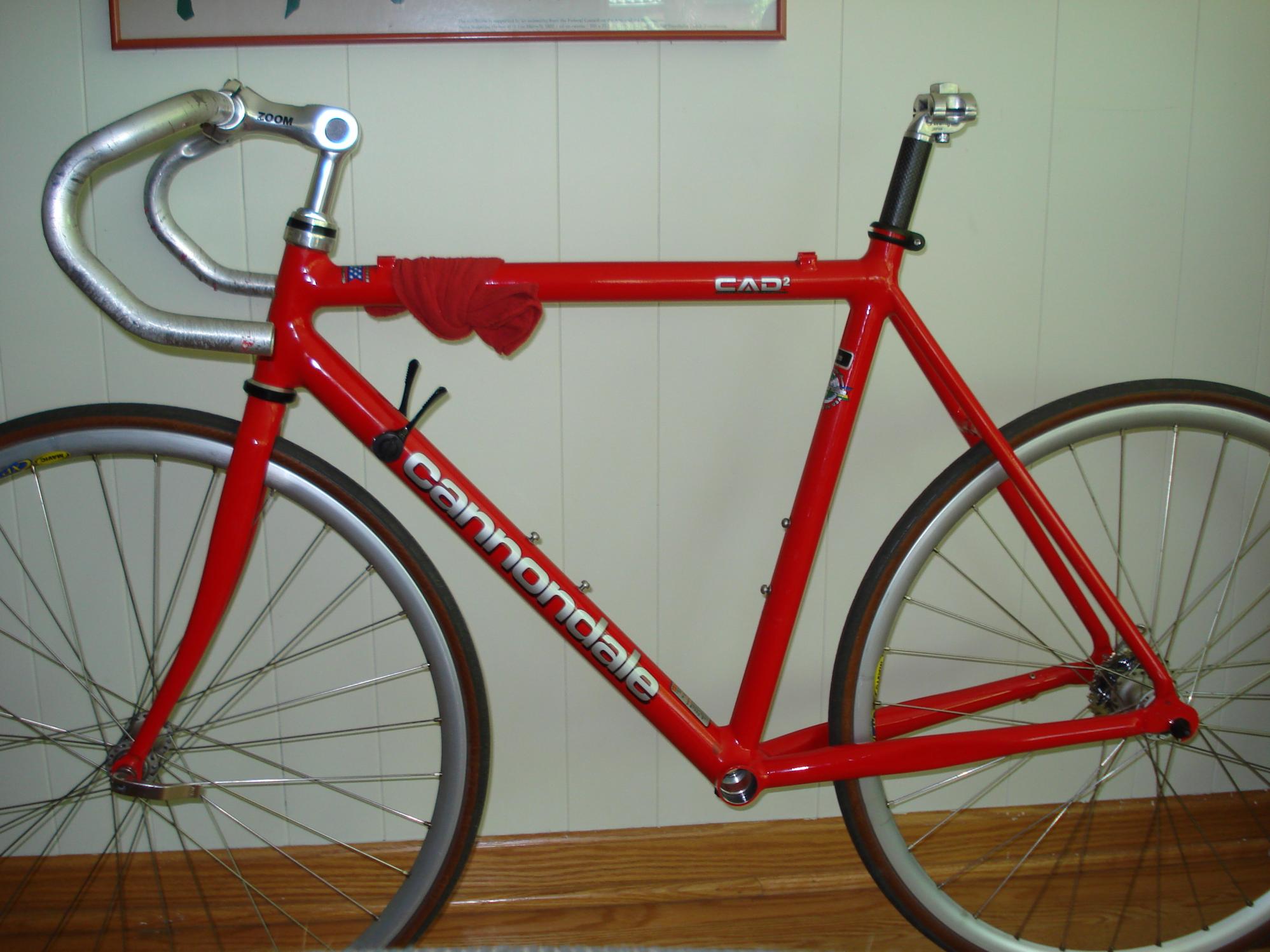 1997 Cannondale Caad2  Red
