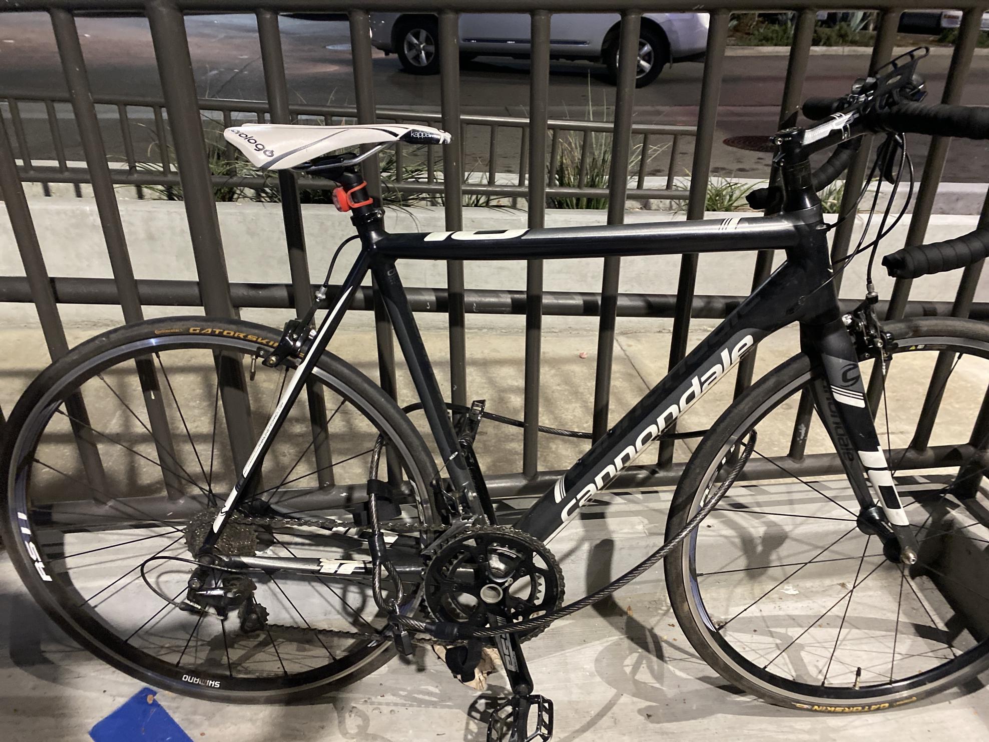 2015 Cannondale Caad 10 Silver, gray or bare metal