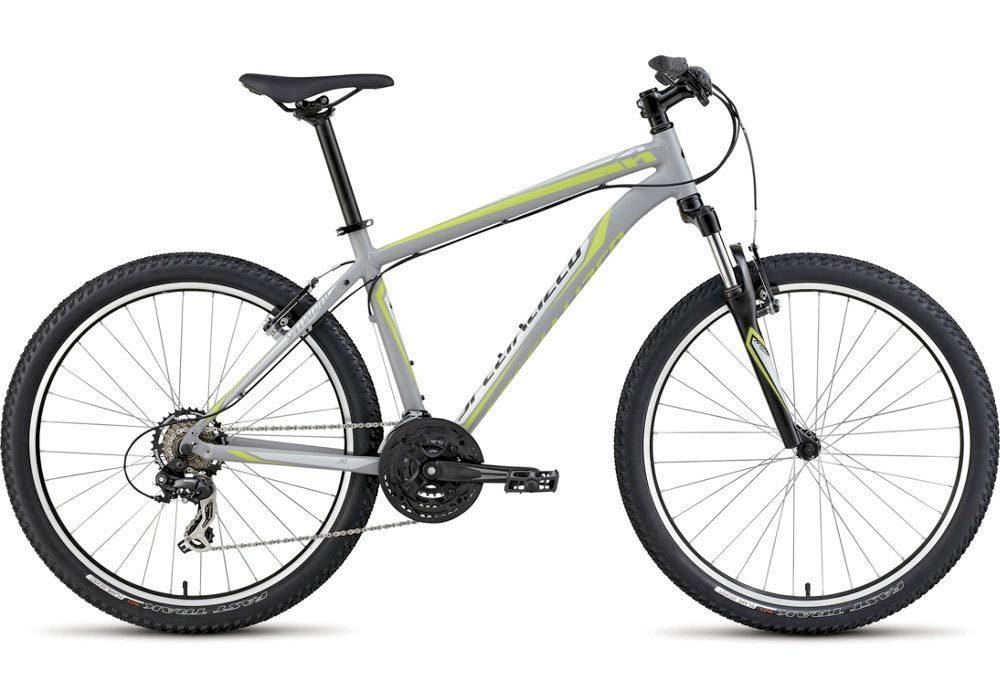 2015 Specialized Hardrock Silver or Gray and Green