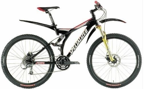 2001 Specialized Enduro Pro  Black, Red, and White