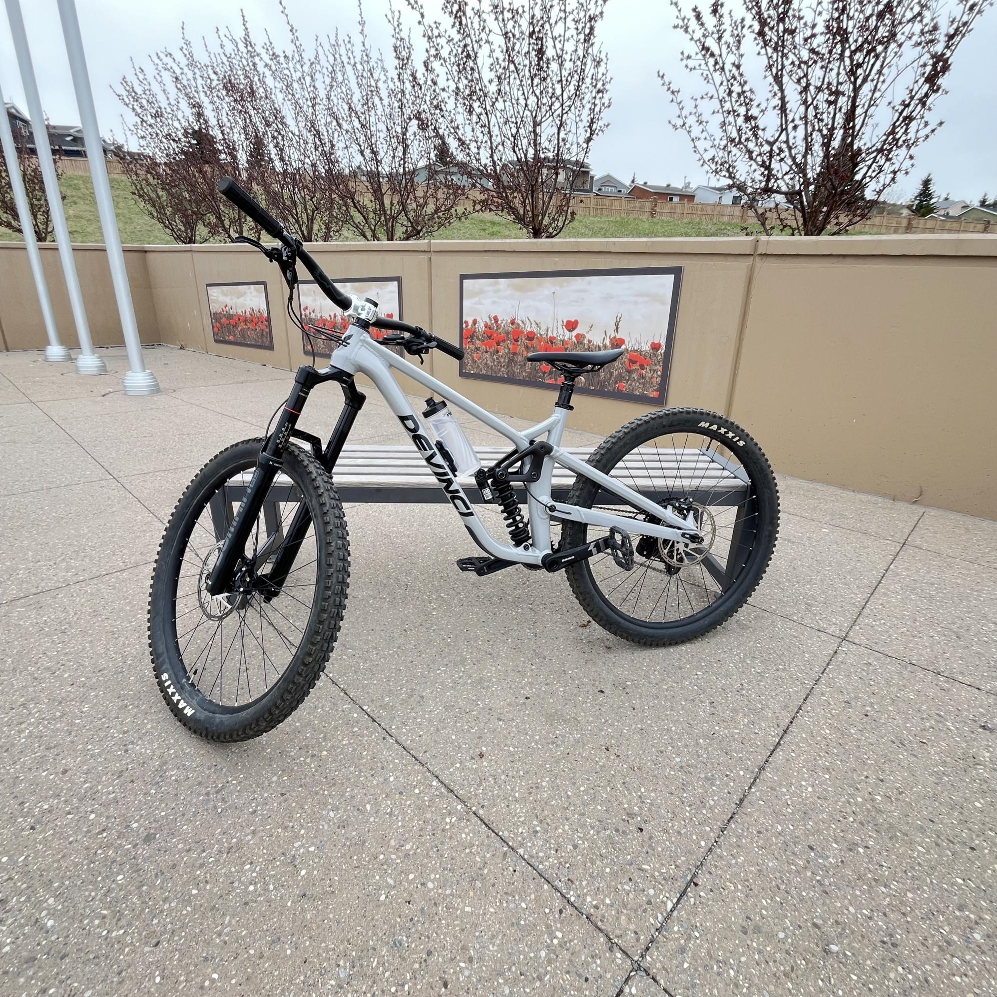 2024 Devinci chainsaw Silver, gray or bare metal