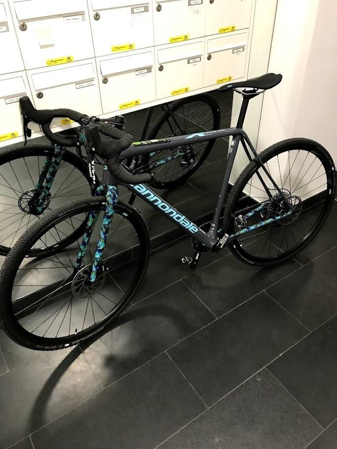 2018 Cannondale Cyclocross Blue and Green