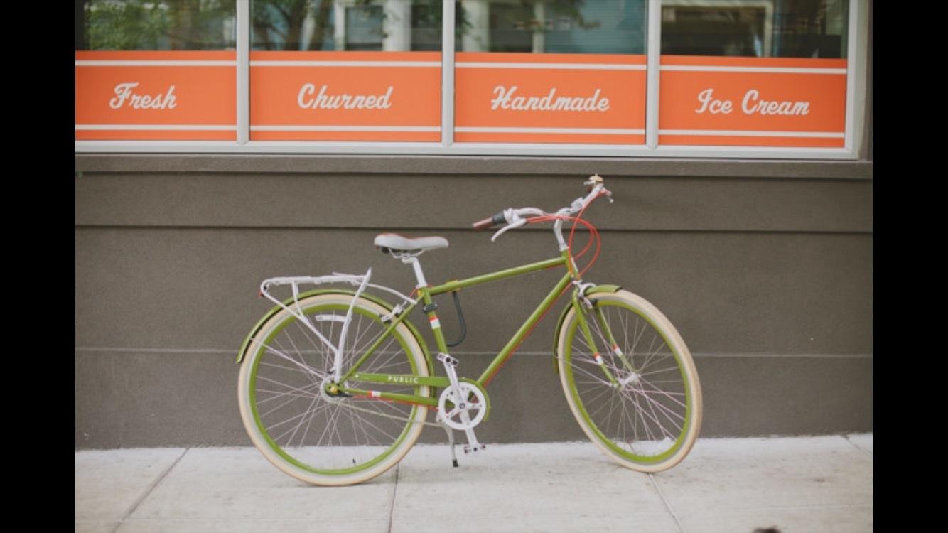 2014 PUBLIC bikes V7i Green