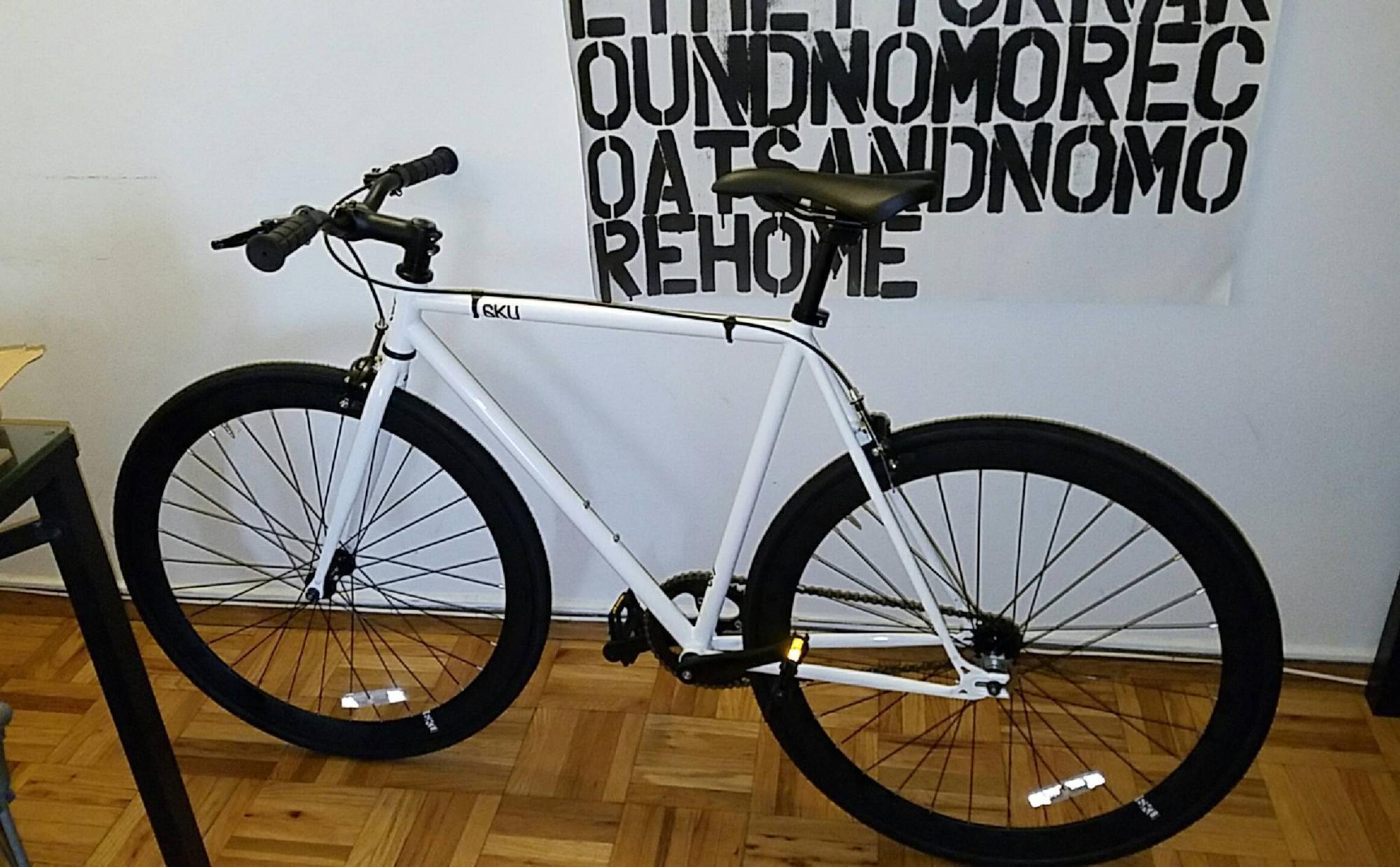 2016 6KU Fixie White
