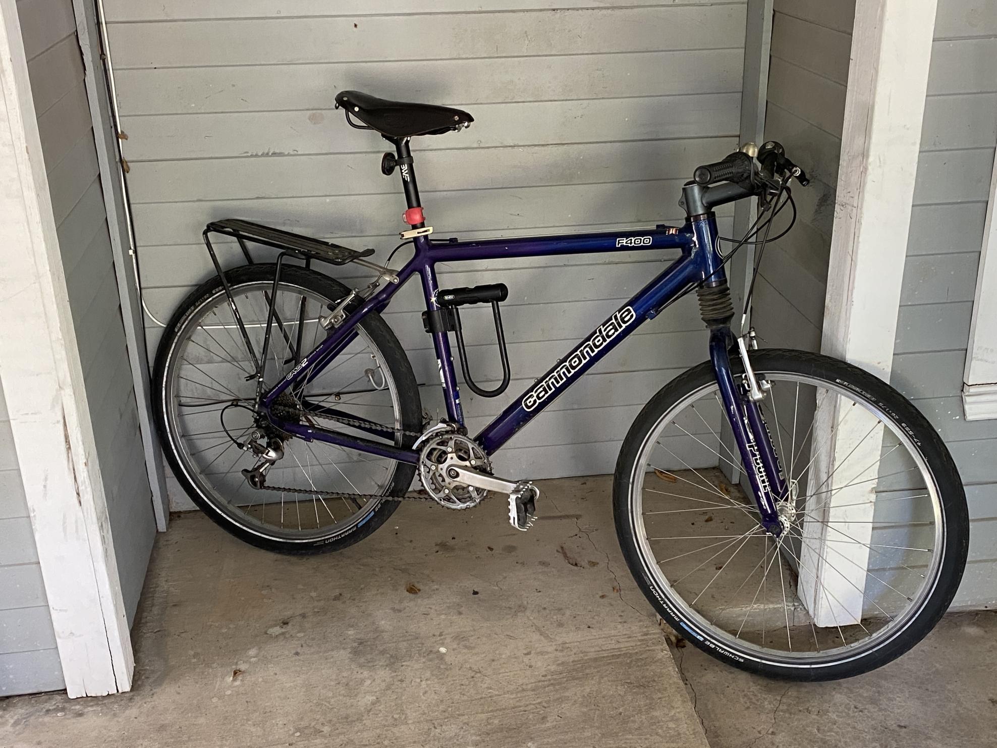 2003 Cannondale F400 Purple