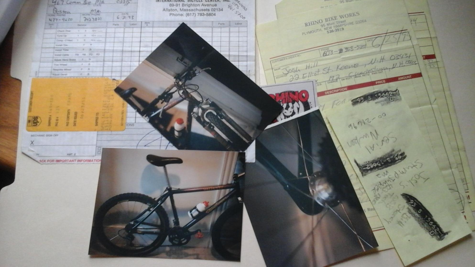 1993 Specialized Stump Jumper M2 Purple and Green