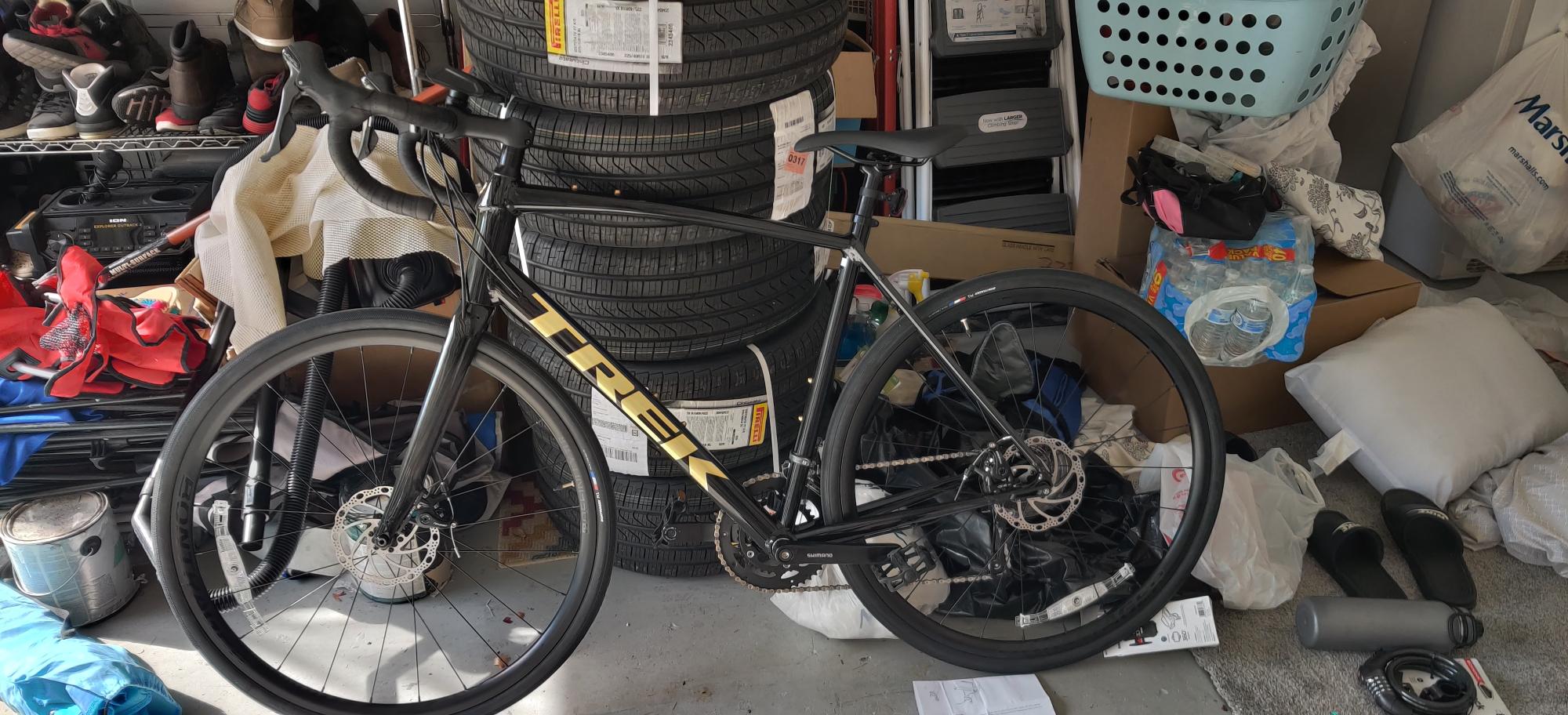 2021 Trek 58 Black and Yellow or Gold