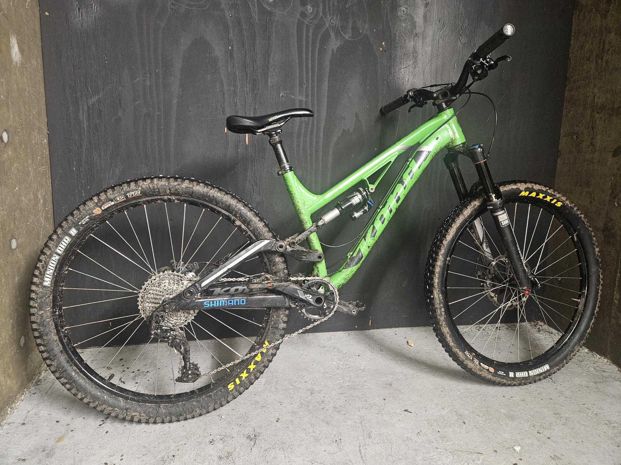 2014 Kona PROCESS 153 DL Green