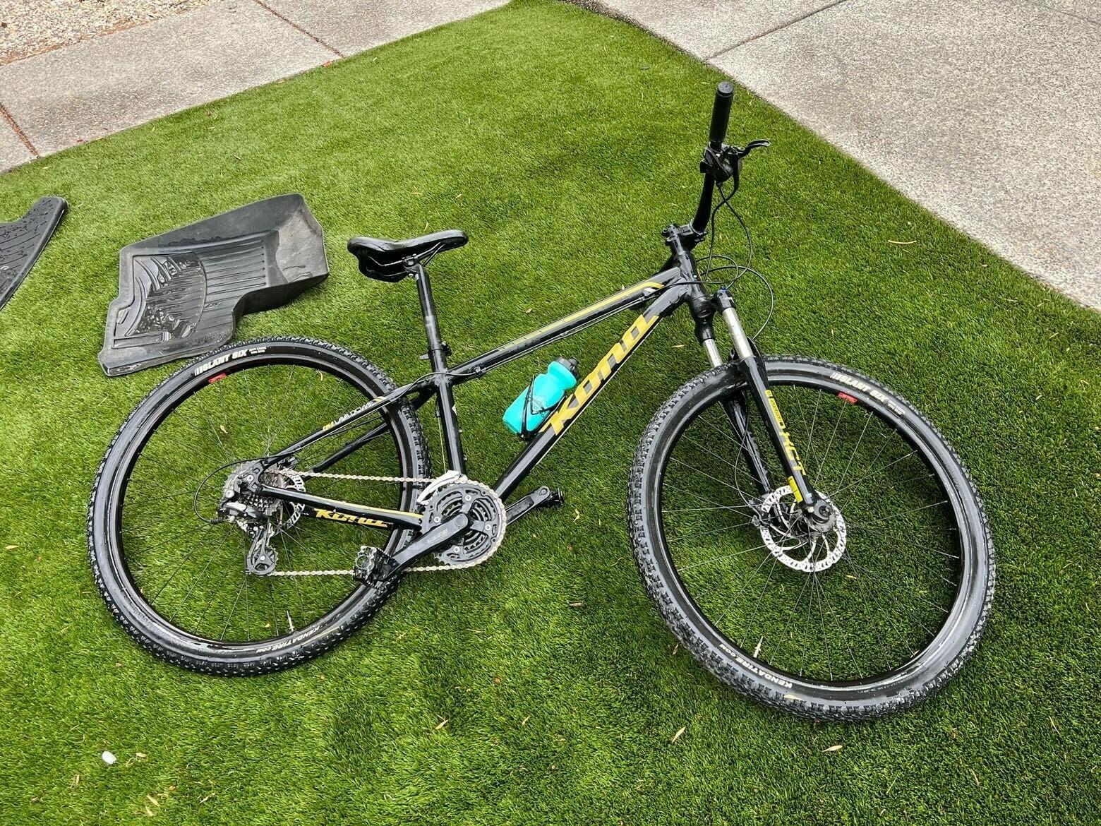 2018 Kona Lava Dome Black and Yellow or Gold