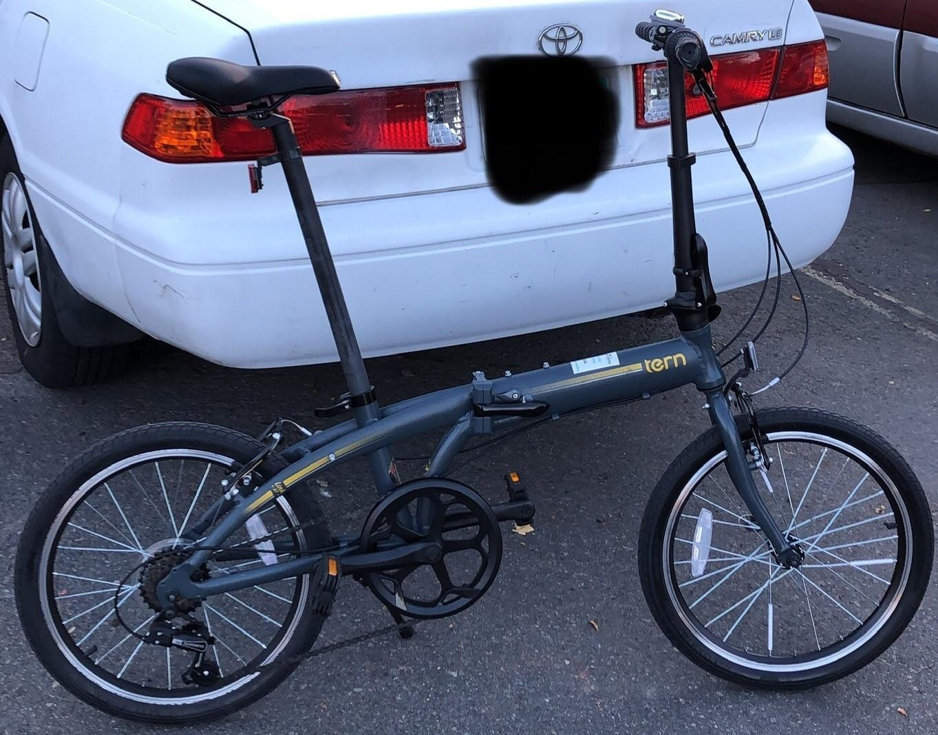 2021 Tern Link A7 Black and Yellow or Gold