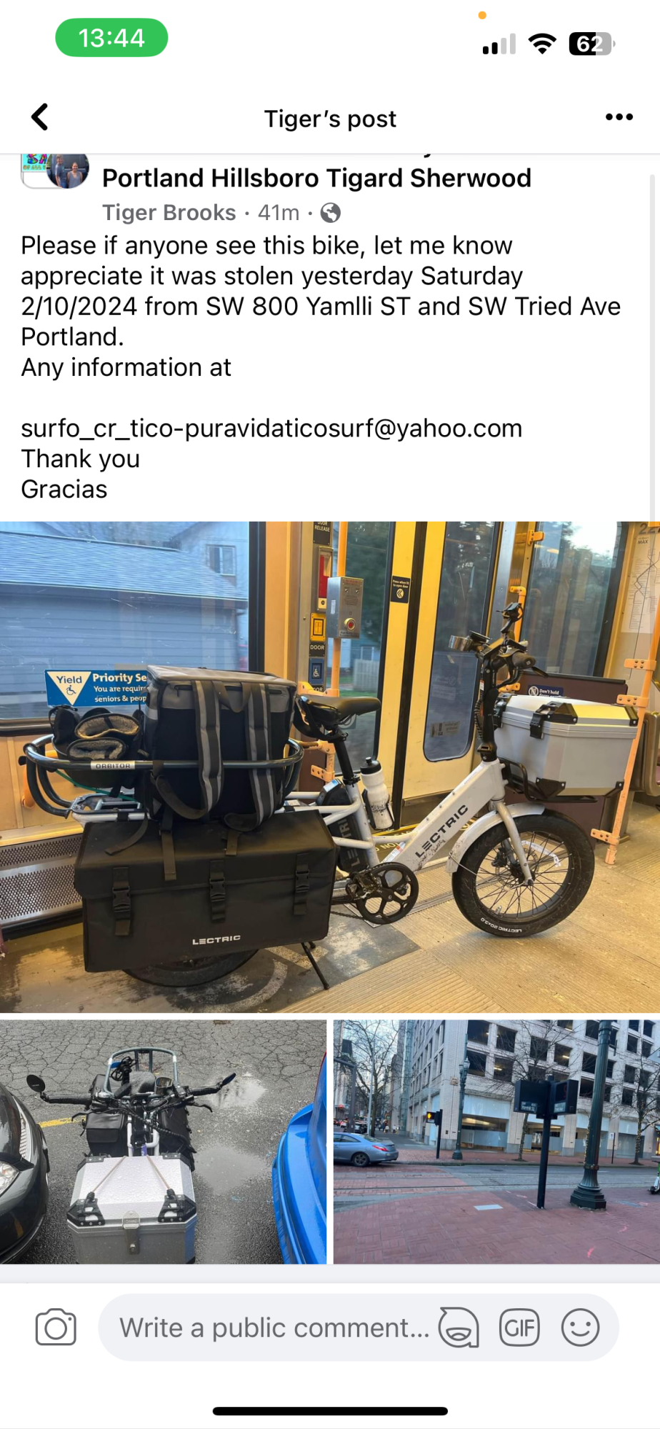 2024 Lectric eBikes Xpedition White