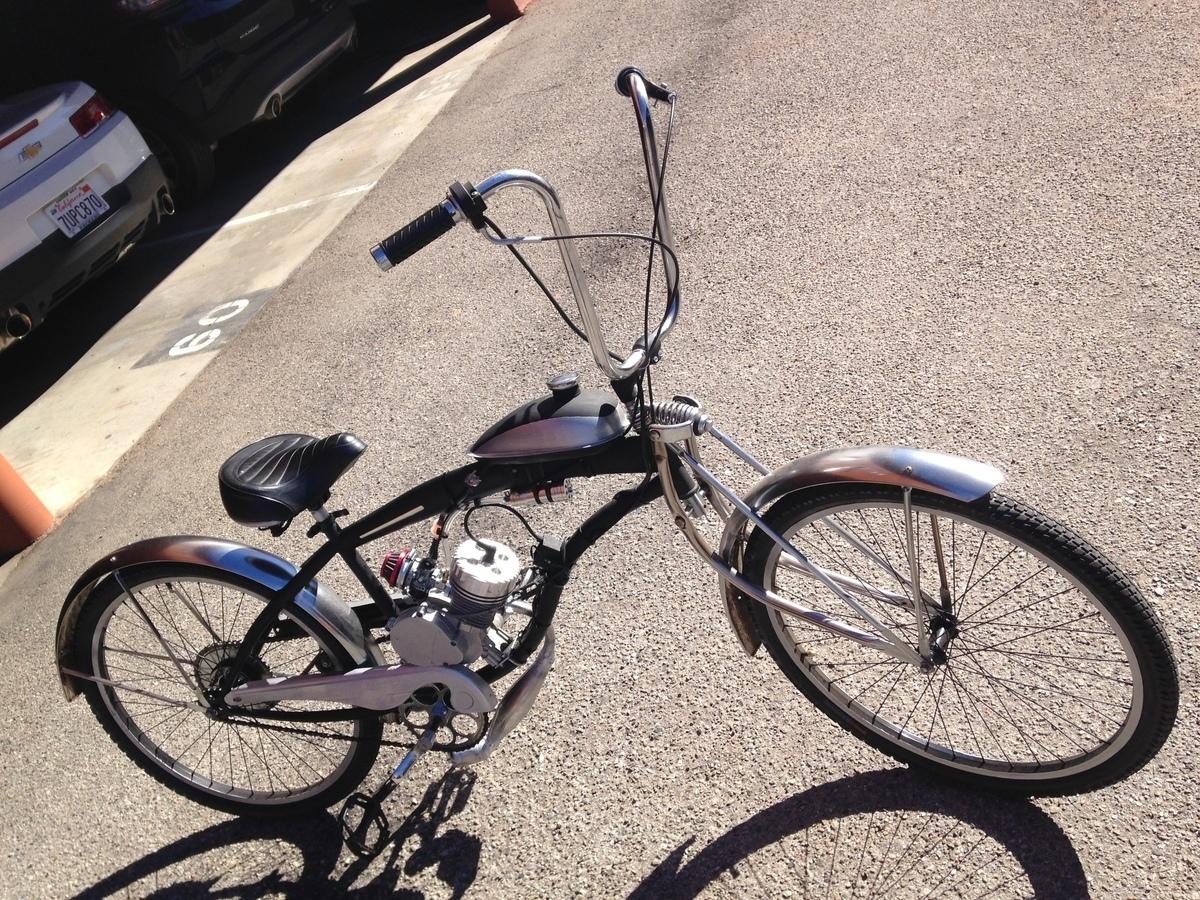 Micargi Micargi Stealth Matte Black Motorized... Black and Silver, gray or bare metal