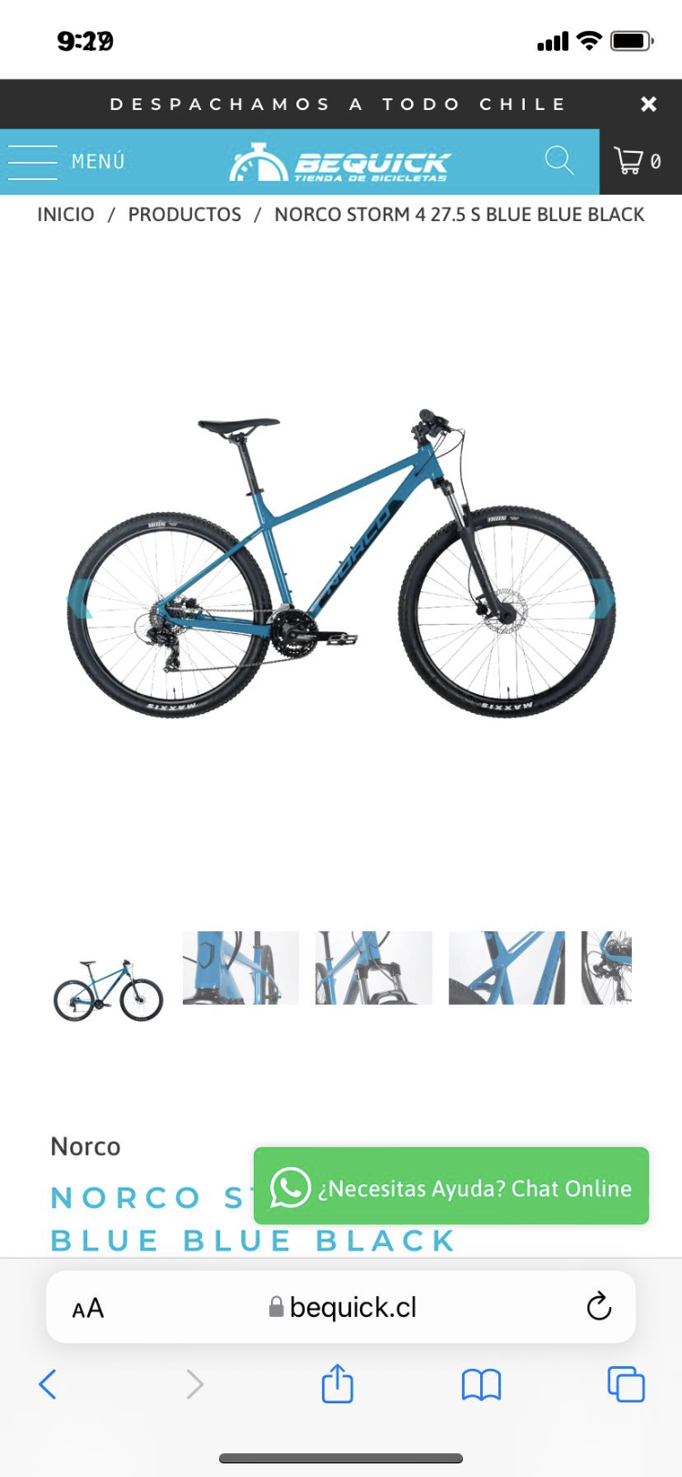 2021 Norco Bikes Norco storm 4 Blue