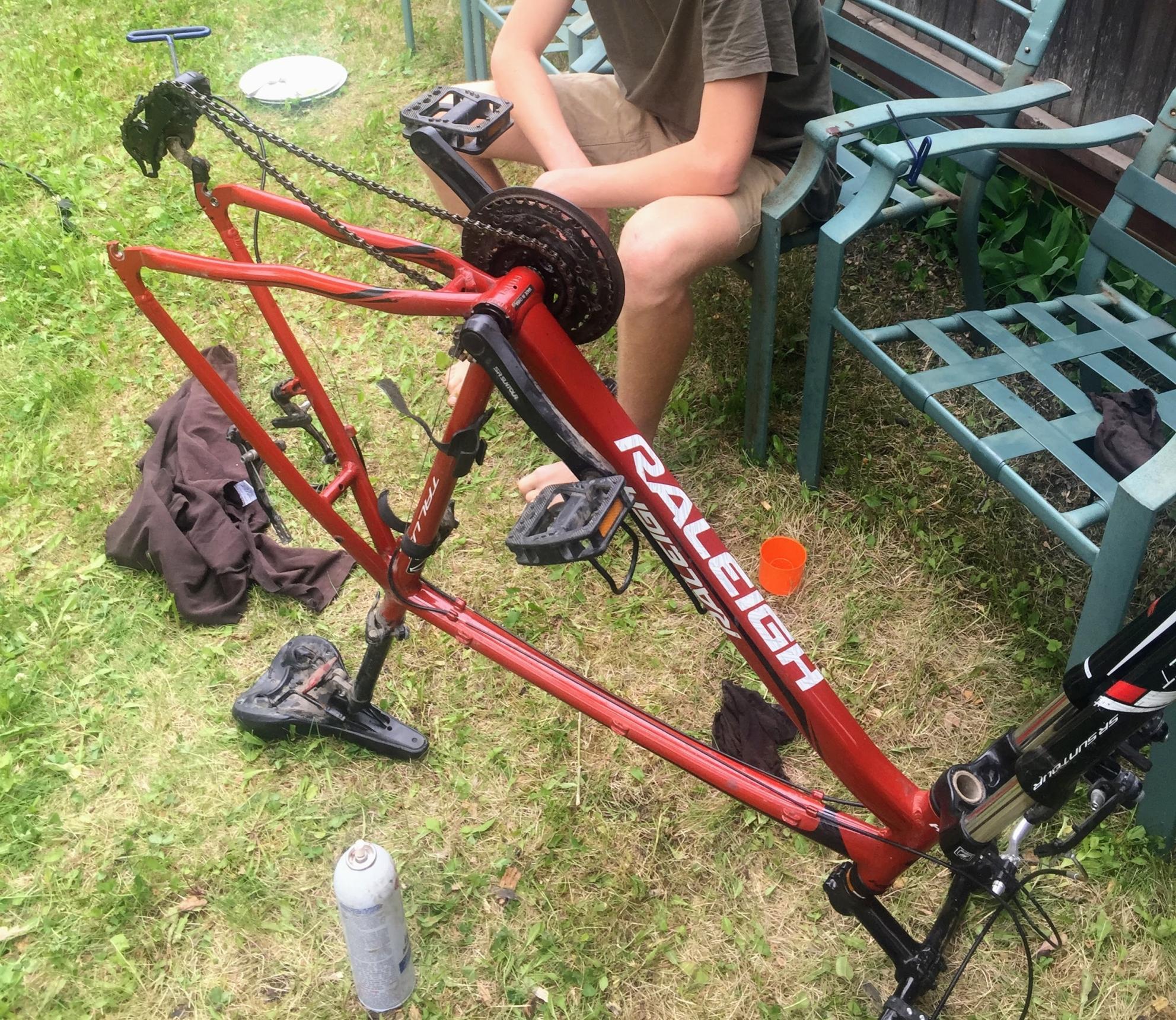 2016 Raleigh P1117-J Red