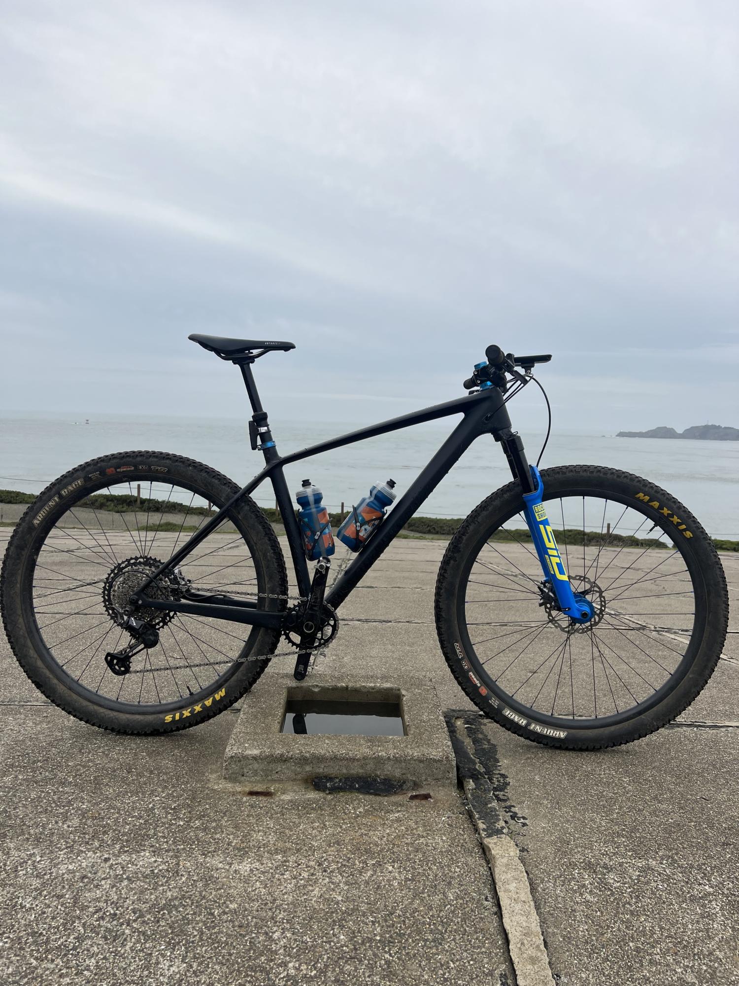 2022 Custom Built Brandless Carbon Black, Blue, and Yellow or Gold