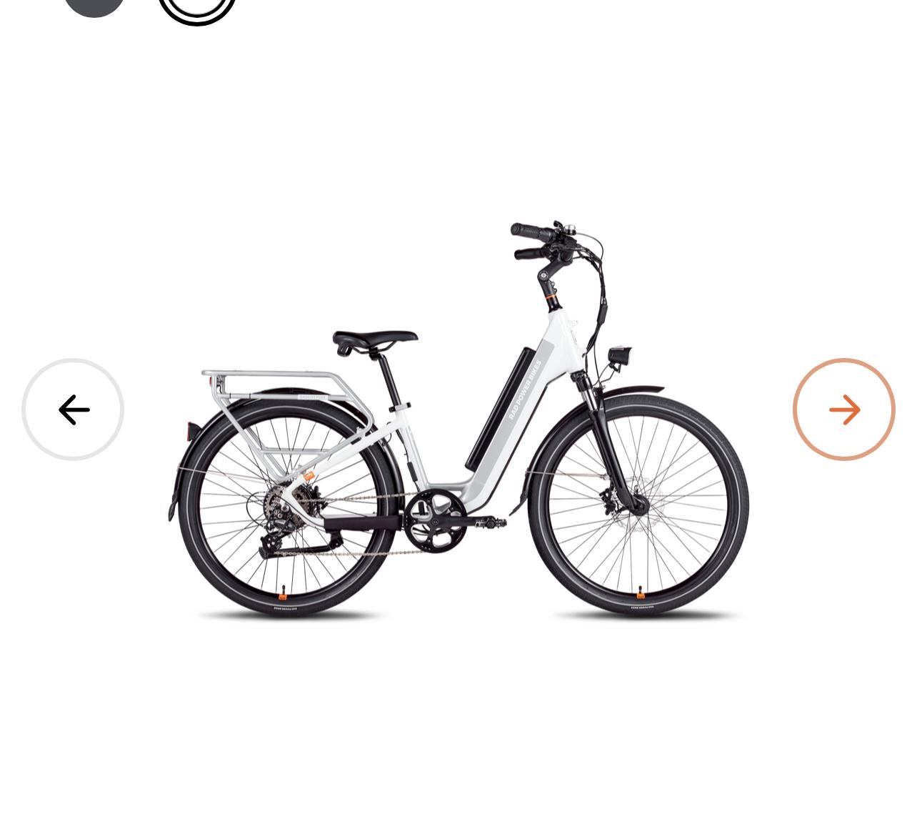 2022 Rad Power Bikes Rad City 5 White