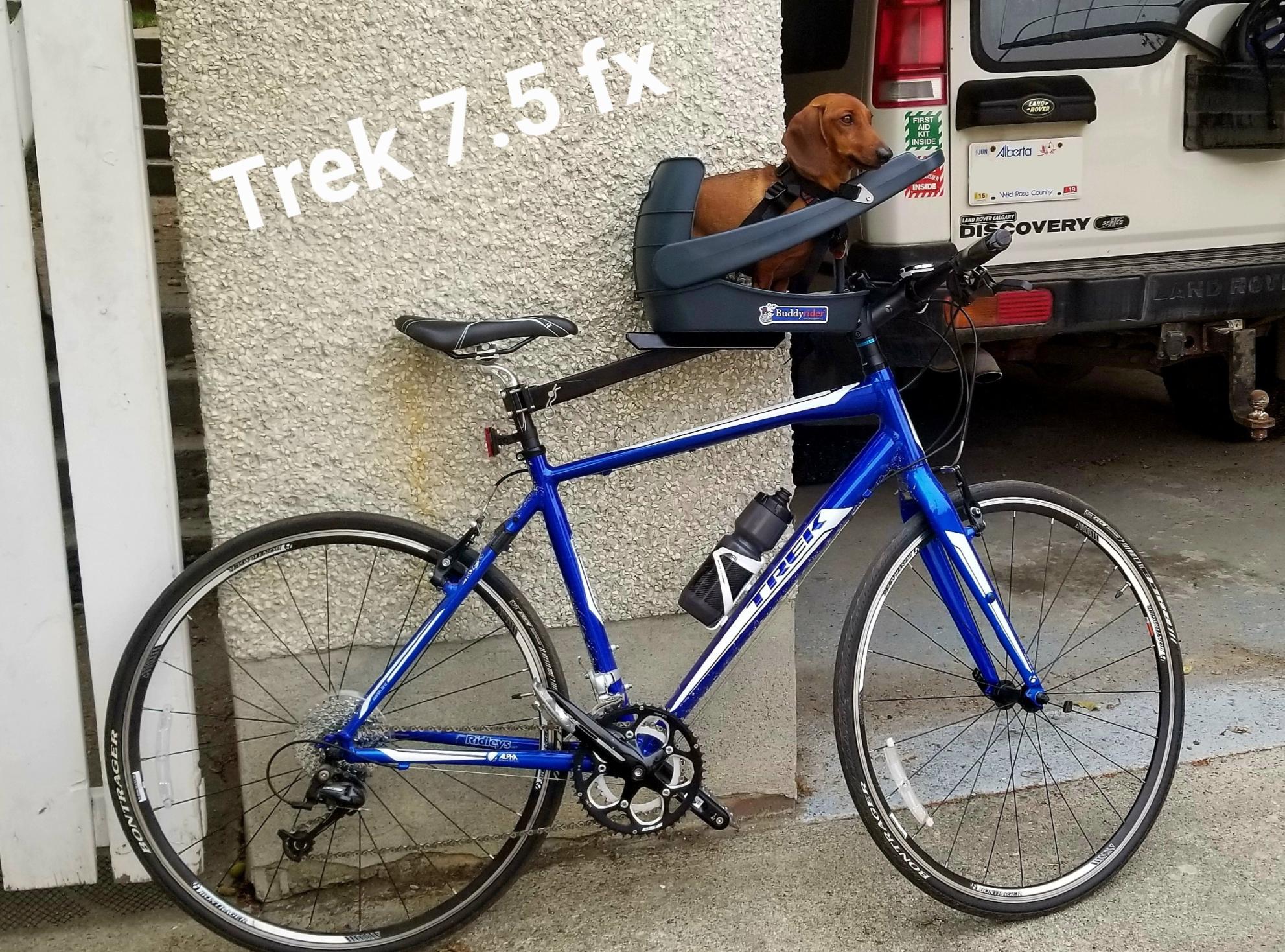 2013 Trek 7.5 FX Blue