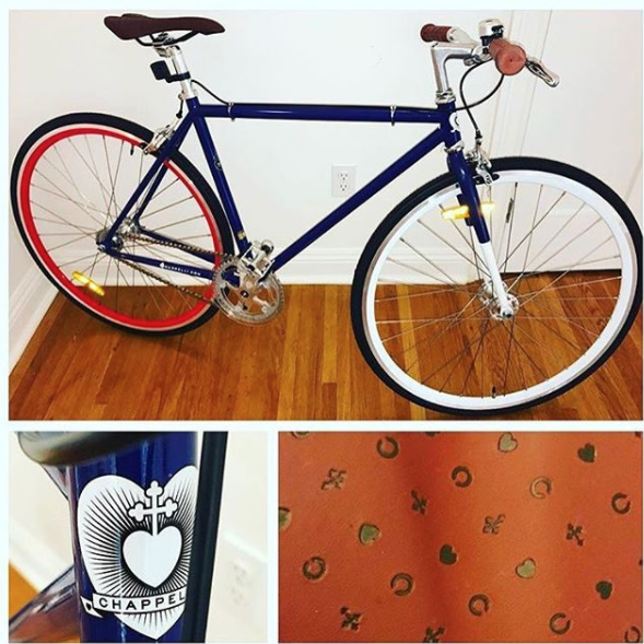 2016 Chappelli Cycles Modern Tricolor Single Speed Blue