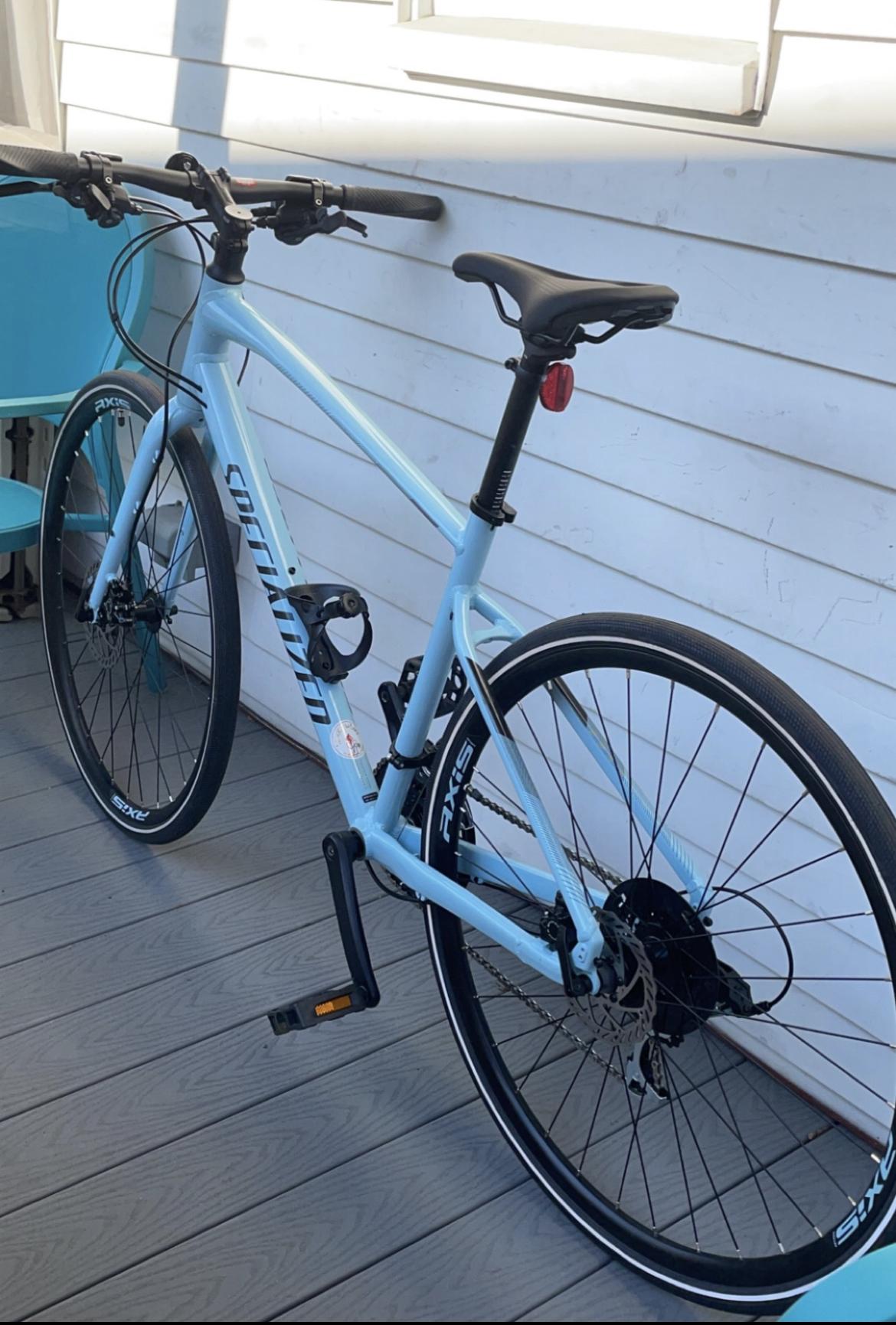 2022 Specialized Sirrus 2.0 Arctic Cool Reflective Medium Blue