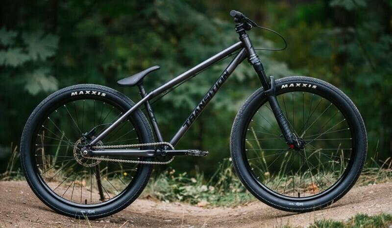 2022 Transition Bikes PBJ Silver, gray or bare metal