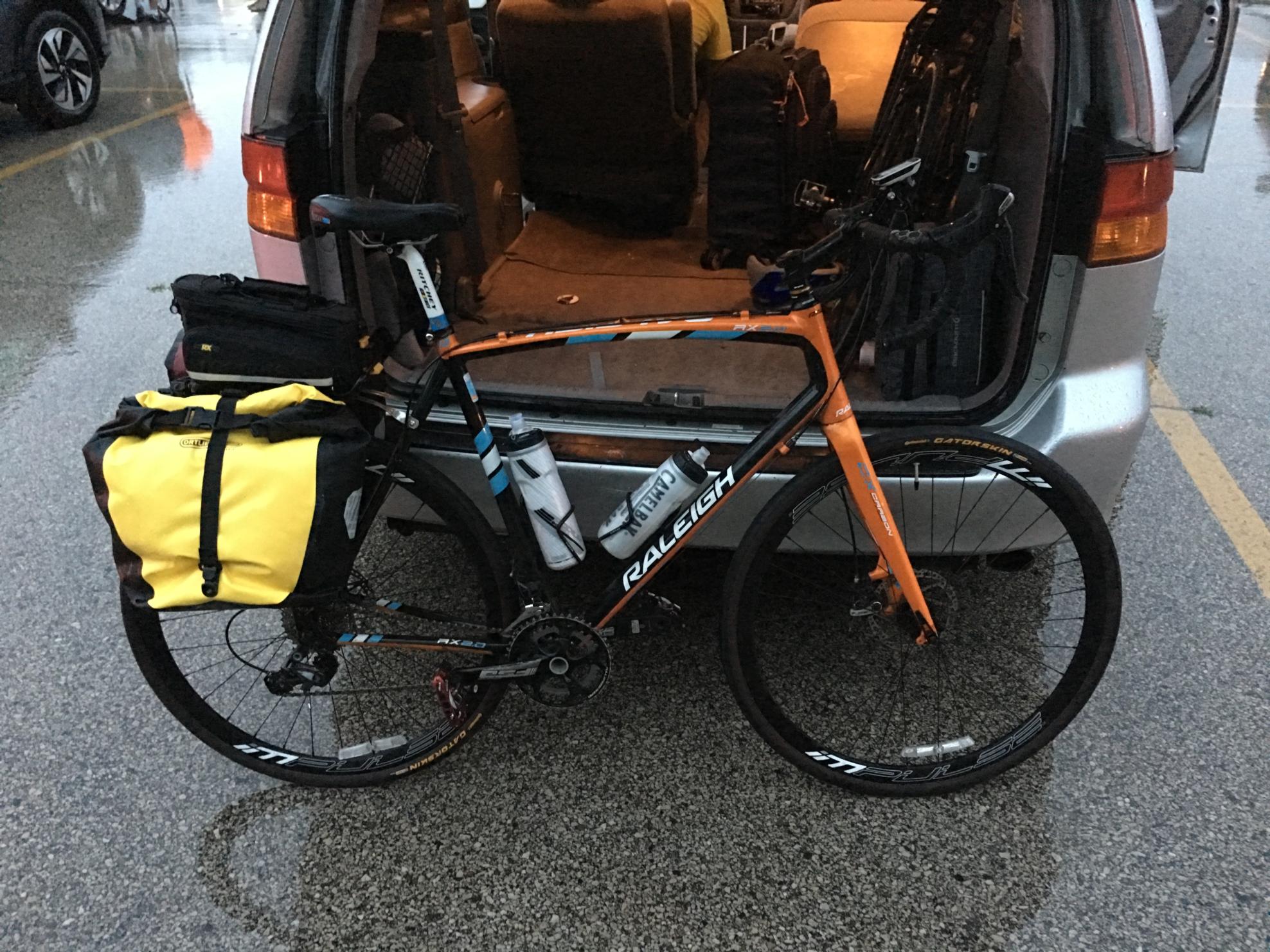 2014 Raleigh RX2.0 Orange and Black