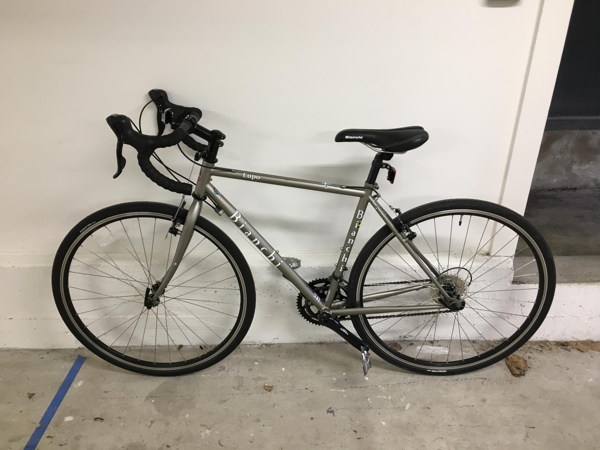 2015 Bianchi Lupo Silver or Gray