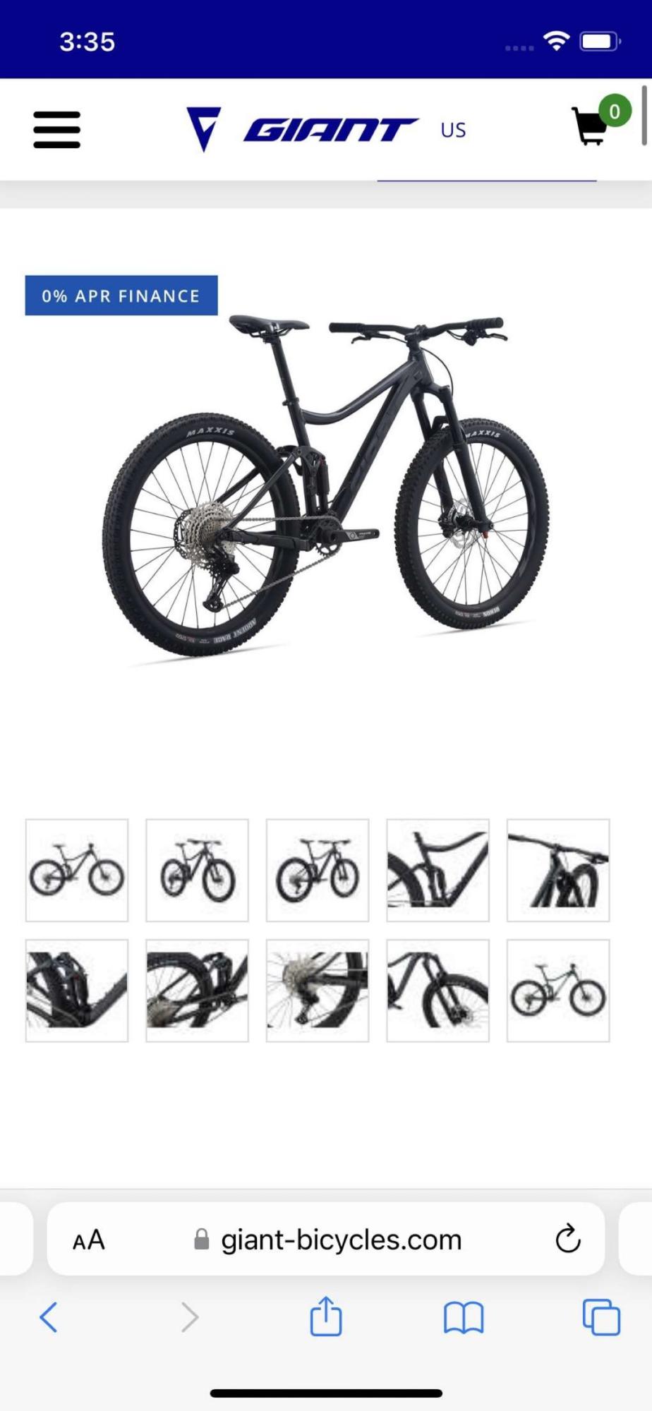 2022 Giant Stance medium size Silver, gray or bare metal