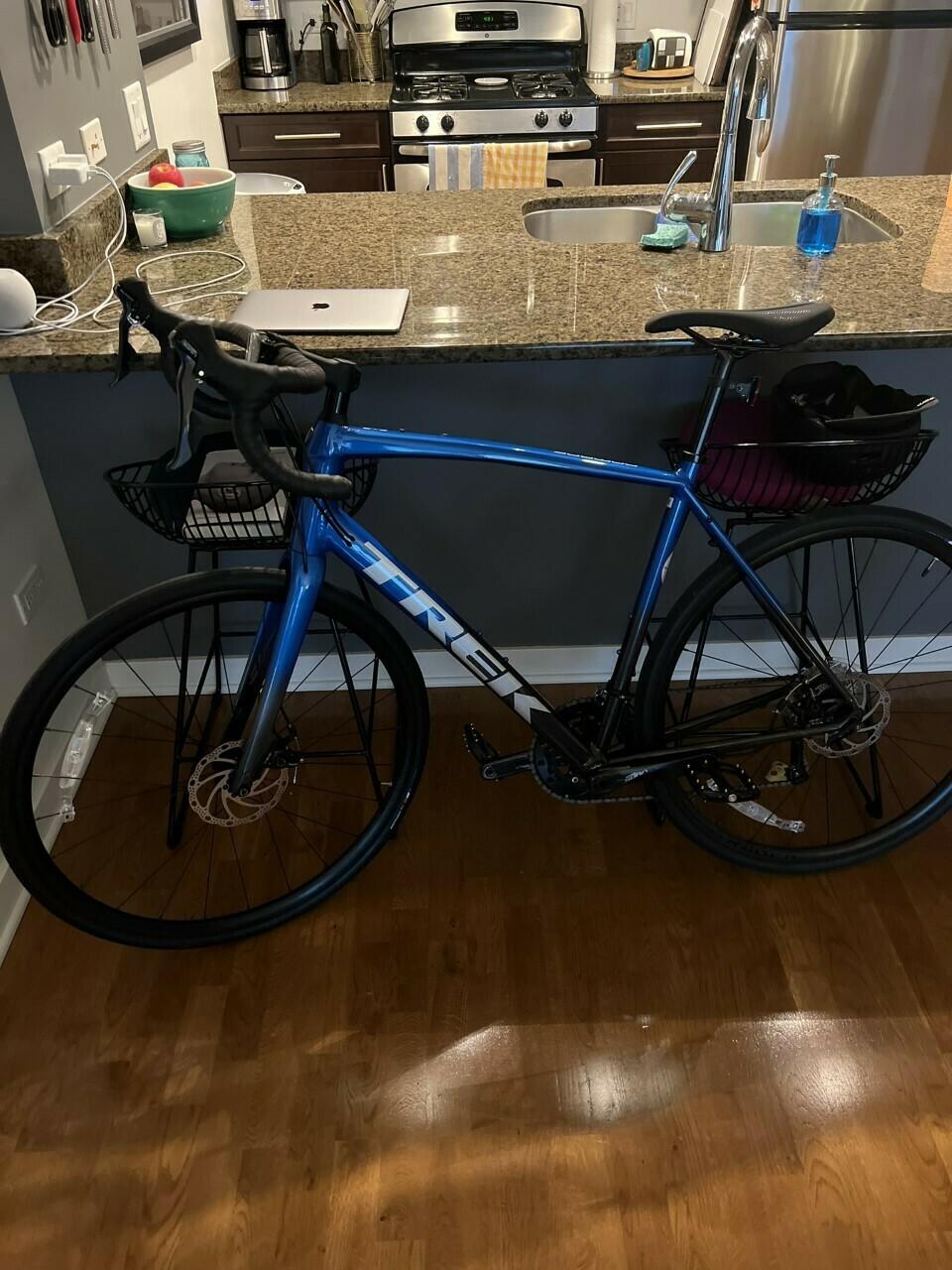 2022 Trek Domane AL 3 Black and Blue