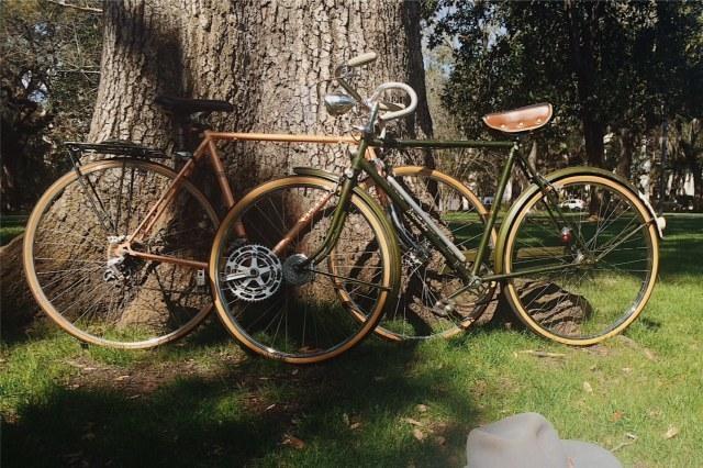 1960 Raleigh Superbe Green