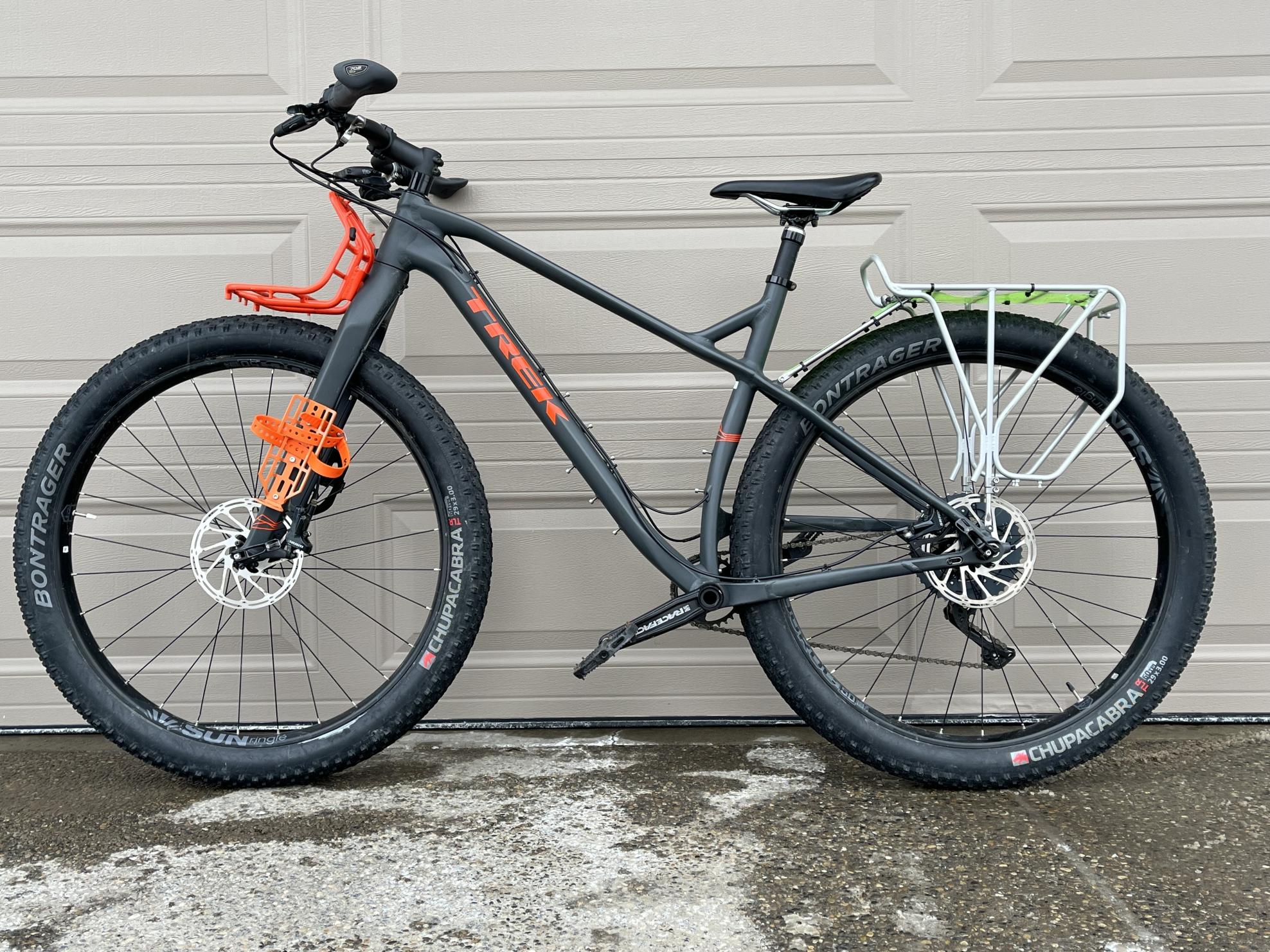 2019 Trek 1120 Silver, gray or bare metal and Orange