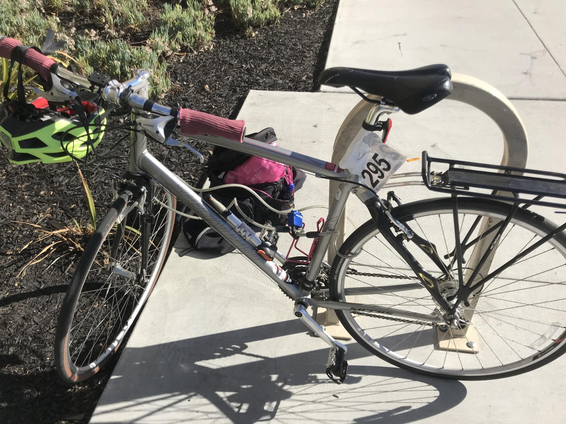 2008 Specialized Sirius Sport Silver, gray or bare metal