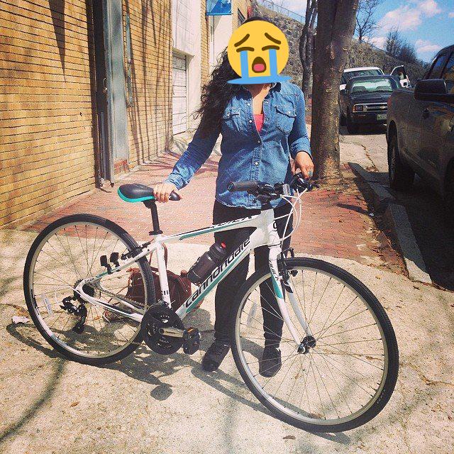 2013 Cannondale Quick 6 White and Teal