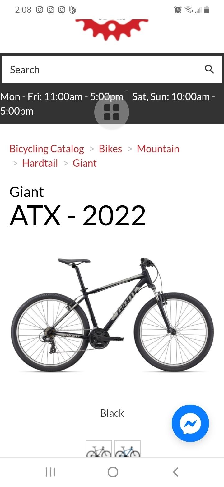 2021 Giant ATX Black