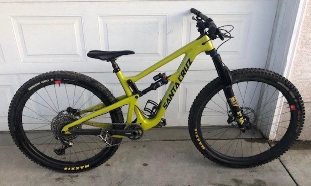 2018 Santa Cruz Hightower LT X01 size M Green