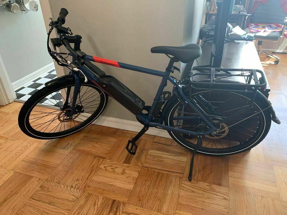 2021 Rad Power Bikes Mission Blue and Red