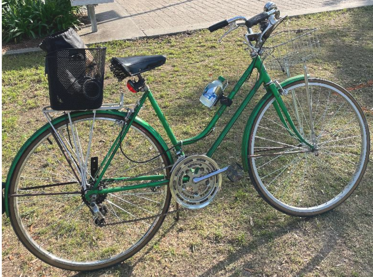 2023 Schwinn Step Thru Green