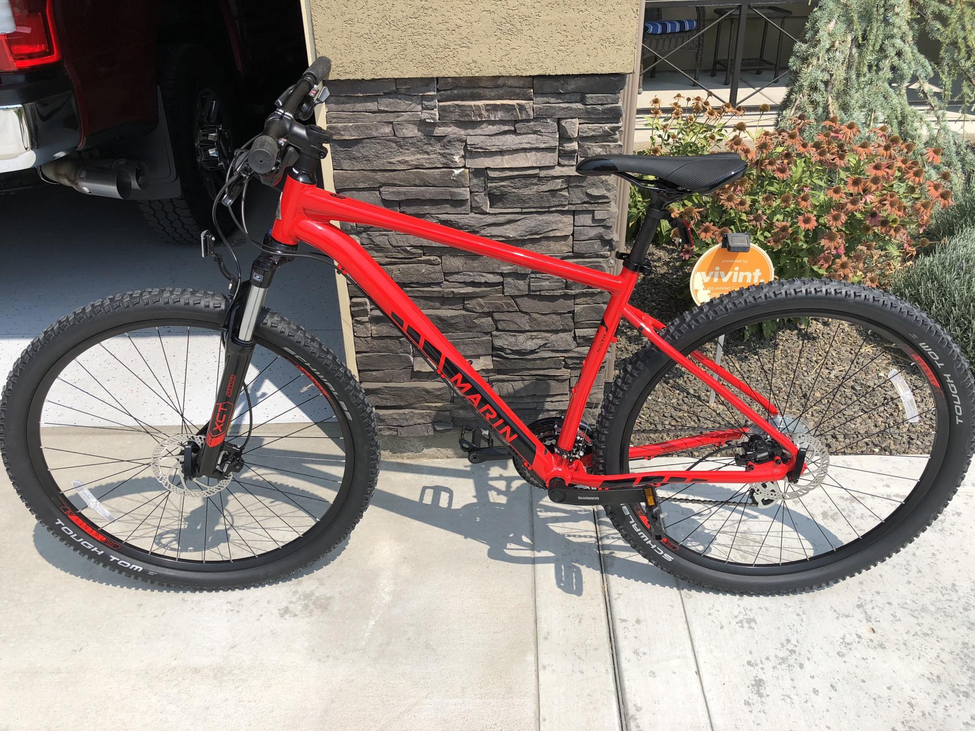 2018 Marin Bikes Rock Spring 1 Orange