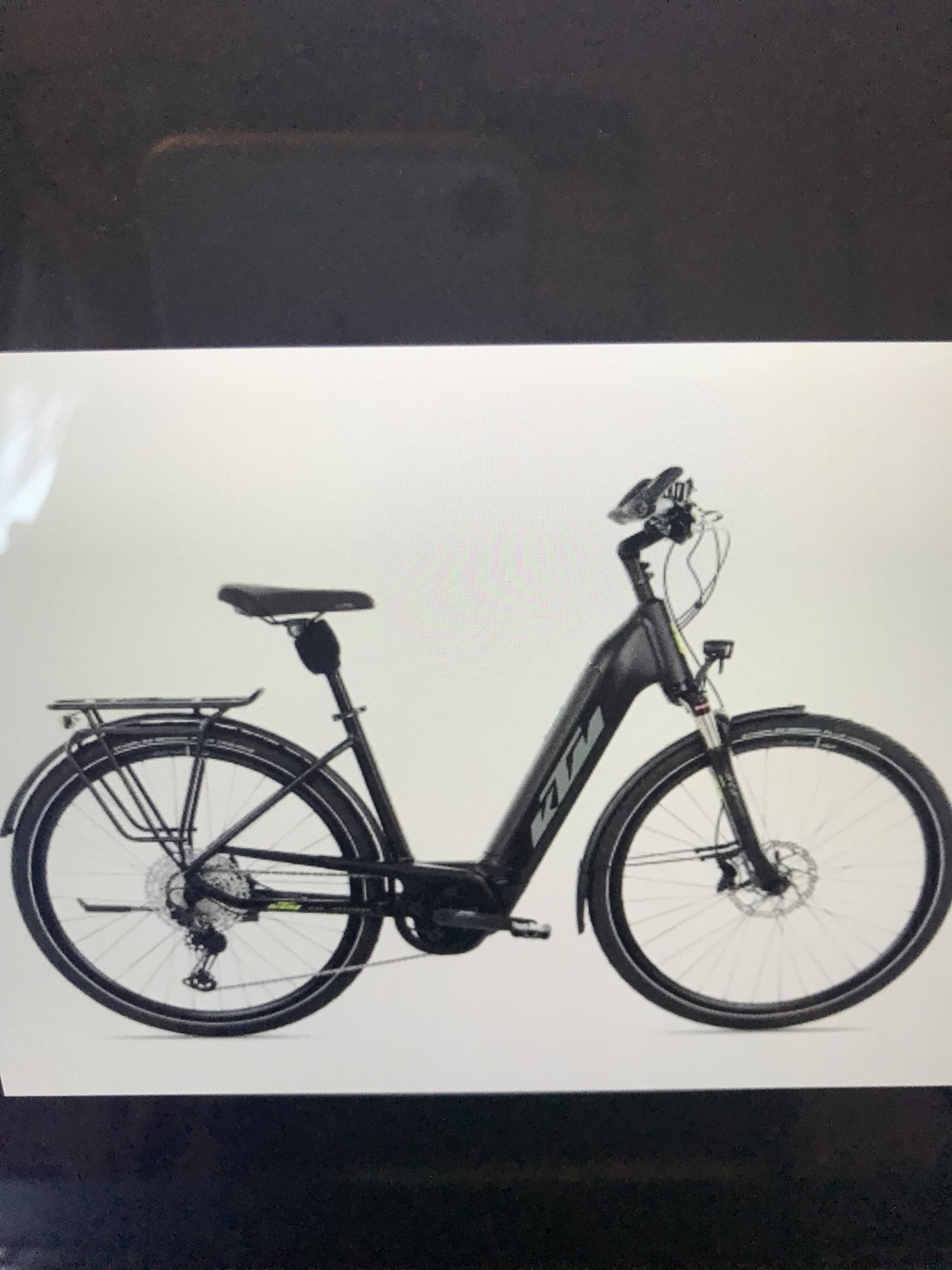 2022 KTM Marina Trekking Onroad Alloy60 PT750W... Black, Green, and Silver, gray or bare metal