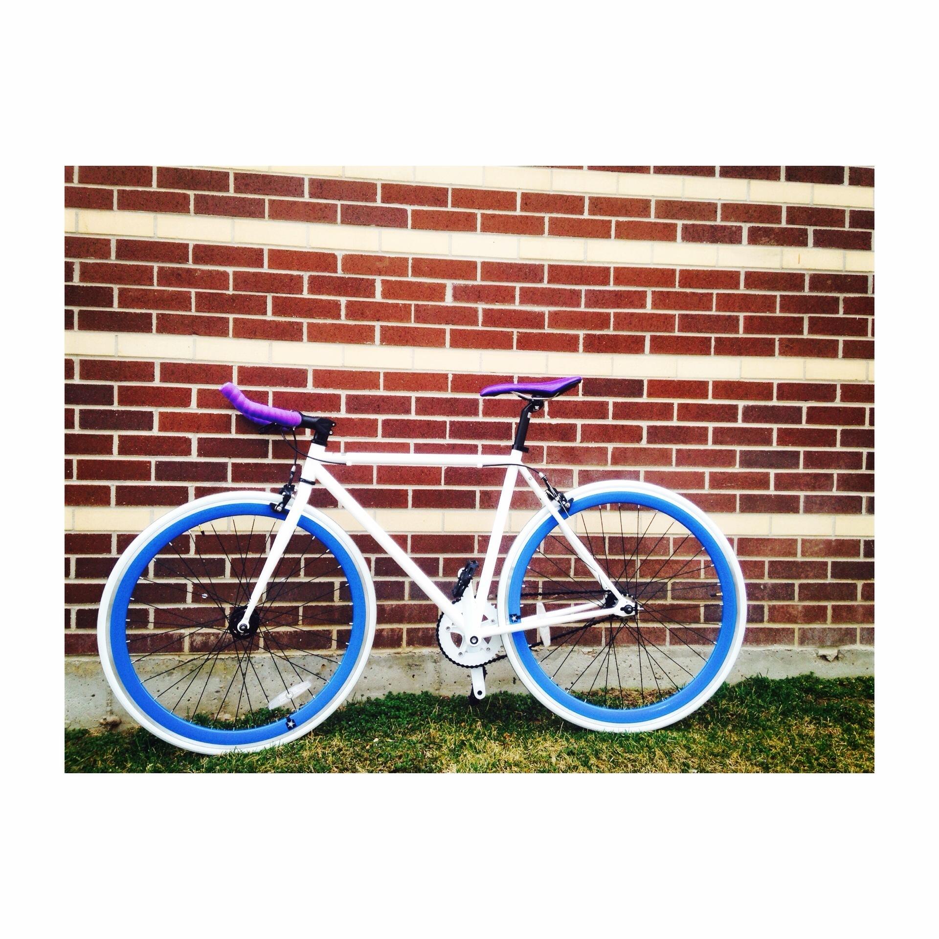 2014 Big Shot Single Speed White and Purple