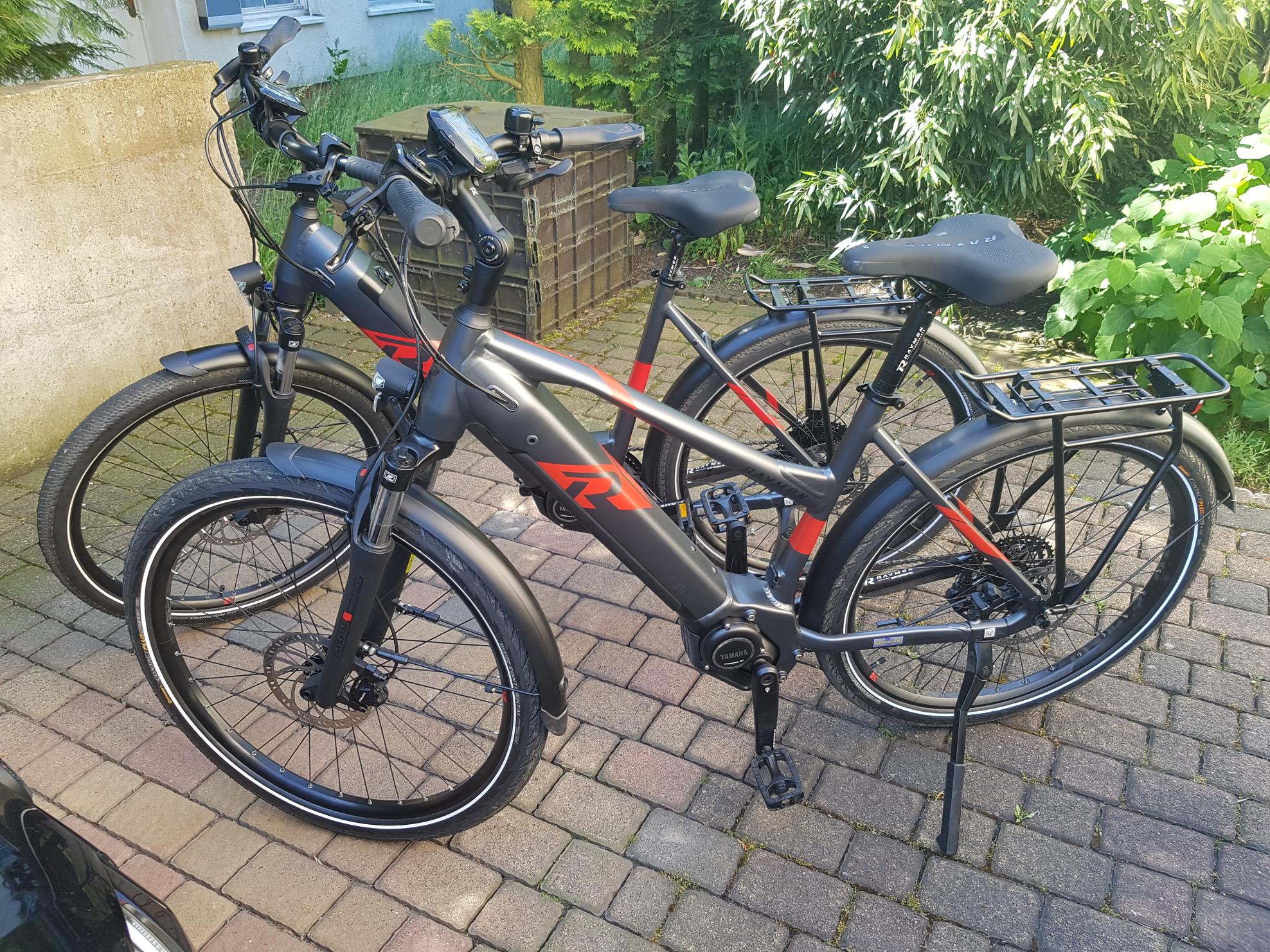 2022 Raymon TourRay E6.0 (630) Silver, gray or bare metal and Red