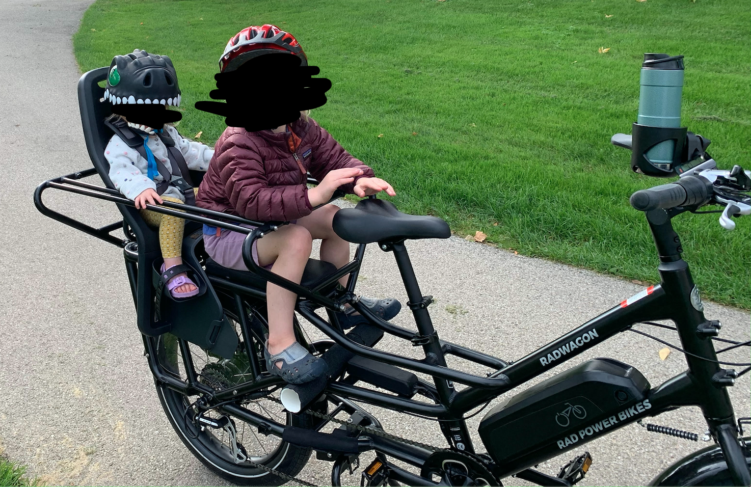 2020 Rad Power Bikes Radwagon 4 cargo bike (rear storage) Black