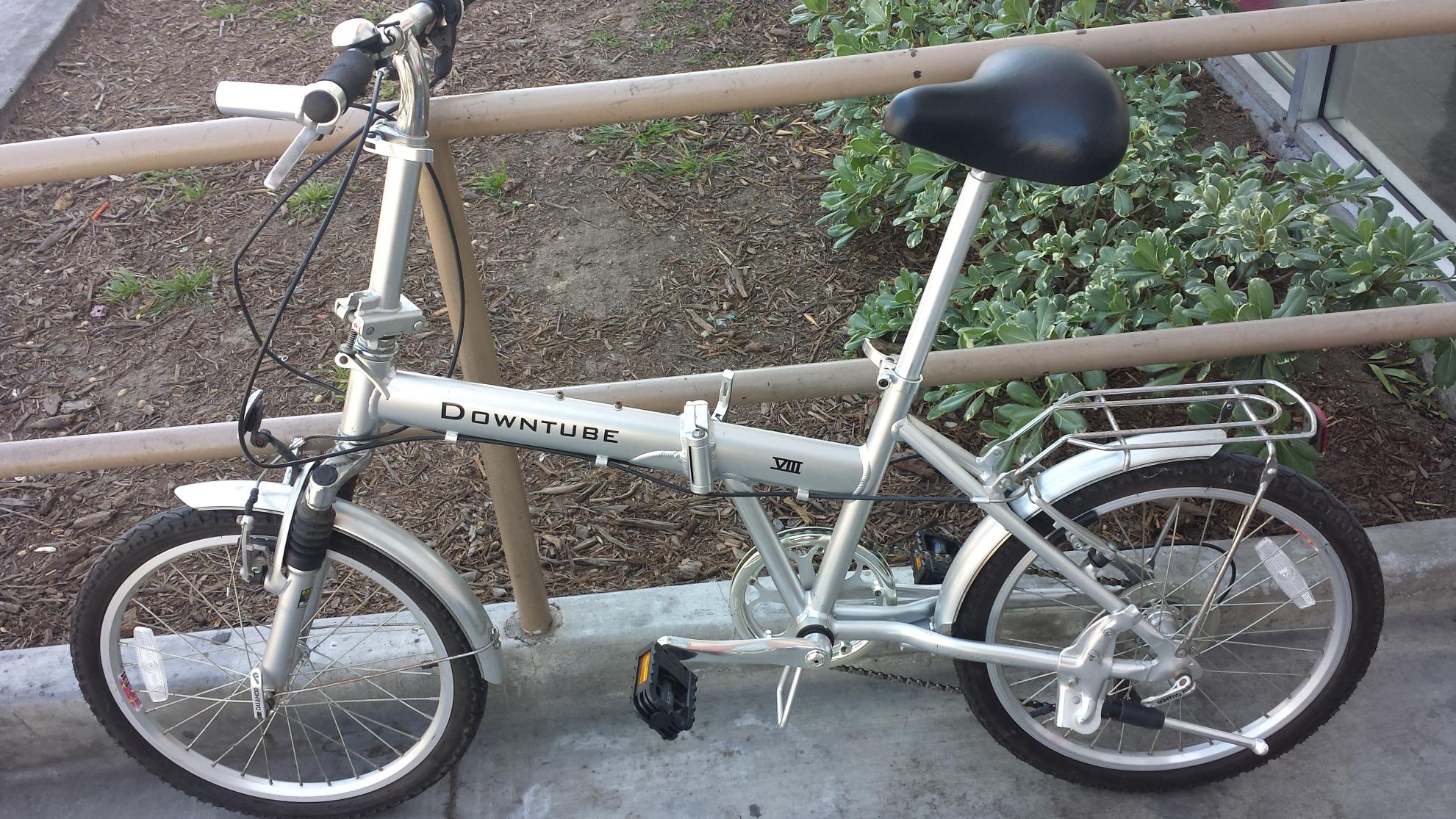Downtube VIII Silver or Gray