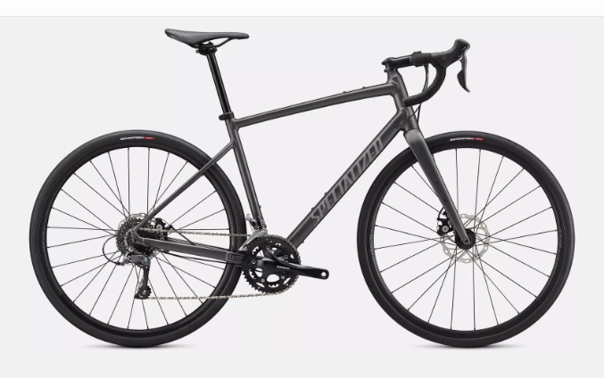2021 Specialized E5 Silver, gray or bare metal