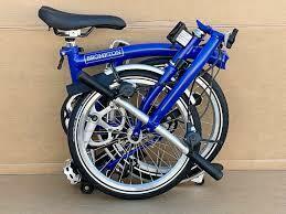 2023 Brompton Bicycle M6L C-Line Blue