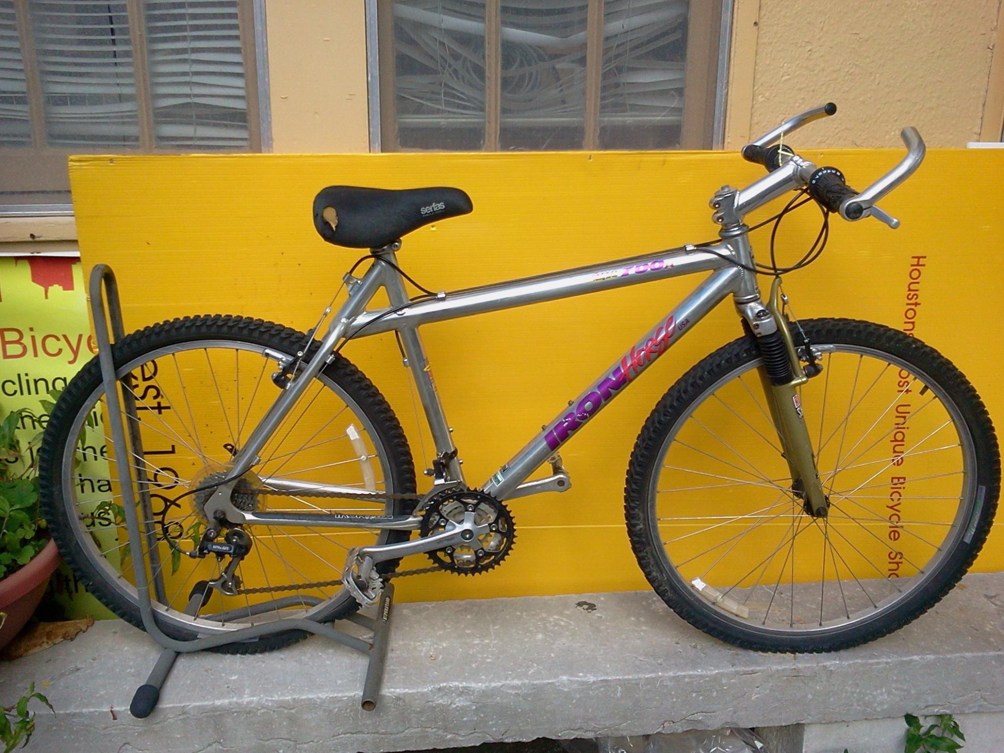 1990 Iron Horse Bicycles MT100  Silver or Gray